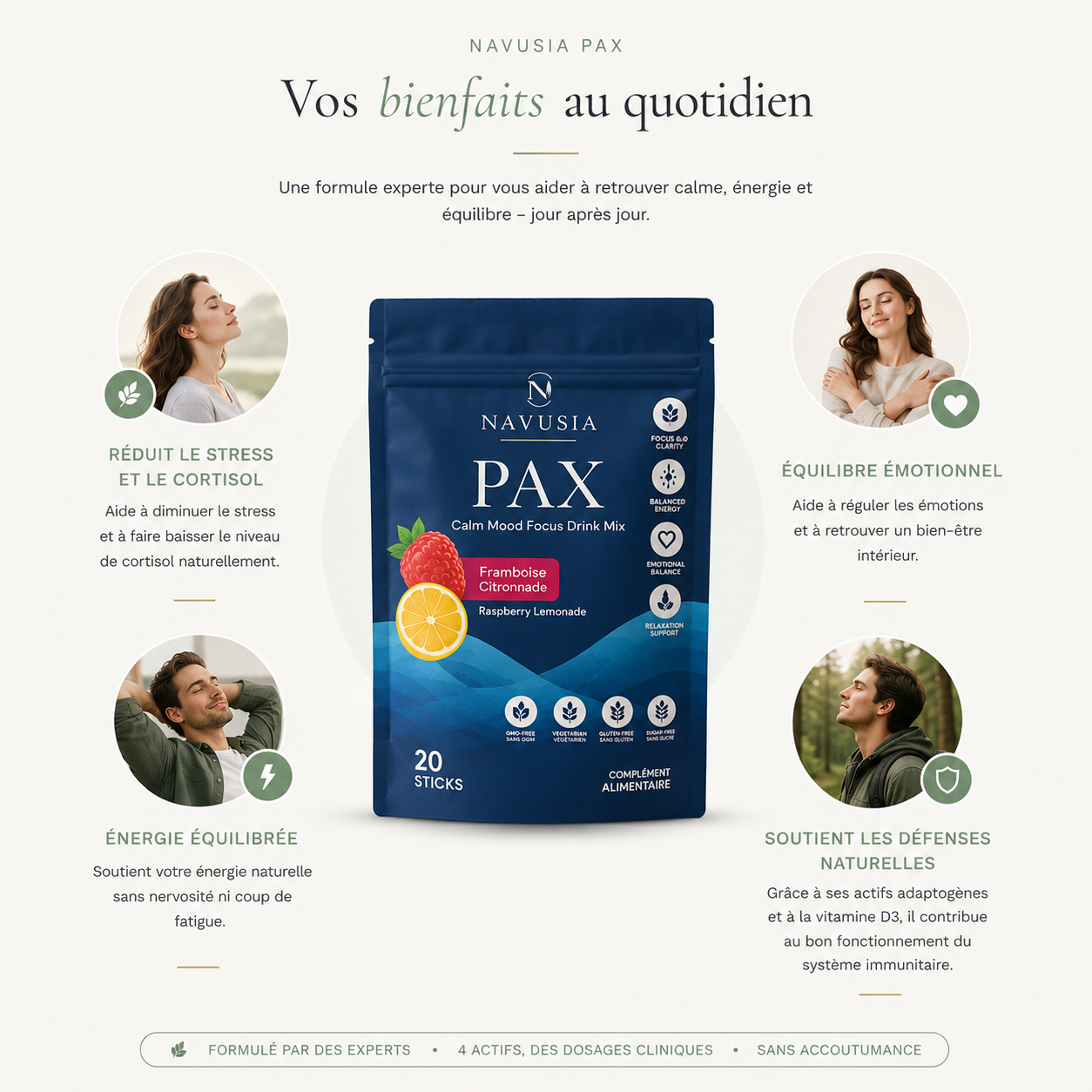 Bénéfices Navusia au quotidien